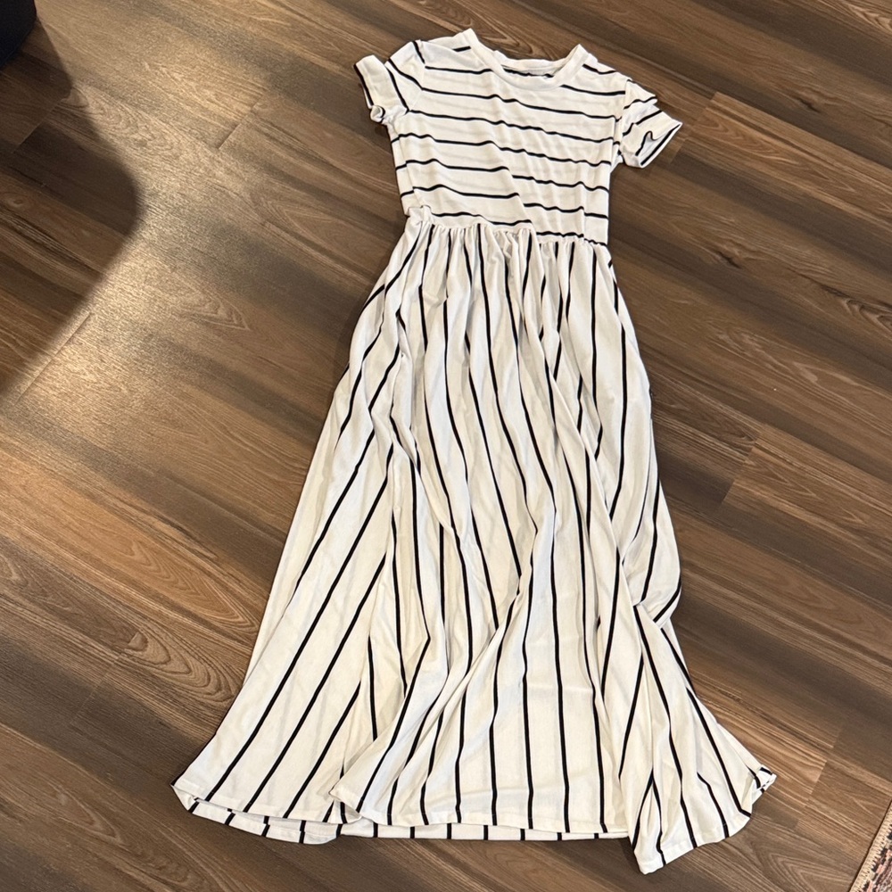 Striped Maxi Dress
